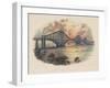 Forth Railway Bridge from the South-East, Scotland, C1895-null-Framed Giclee Print