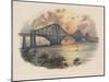 Forth Railway Bridge from the South-East, Scotland, C1895-null-Mounted Giclee Print