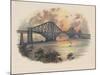 Forth Railway Bridge from the South-East, Scotland, C1895-null-Mounted Giclee Print