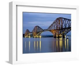 Forth Railway Bridge Over the Firth of Forth, Queensferry Near Edinburgh, Lothian, Scotland, Uk-Neale Clarke-Framed Photographic Print