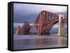 Forth Railway Bridge, Queensferry, Edinburgh, Lothian, Scotland, United Kingdom-Neale Clarke-Framed Stretched Canvas