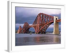 Forth Railway Bridge, Queensferry, Edinburgh, Lothian, Scotland, United Kingdom-Neale Clarke-Framed Photographic Print