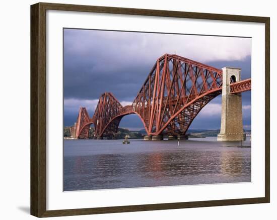 Forth Railway Bridge, Queensferry, Edinburgh, Lothian, Scotland, United Kingdom-Neale Clarke-Framed Photographic Print