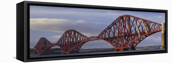 Forth Railway Bridge, Scotland. Completed 1890.-Joe Cornish-Framed Stretched Canvas