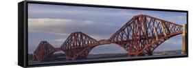 Forth Railway Bridge, Scotland. Completed 1890.-Joe Cornish-Framed Stretched Canvas