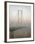 Forth Road Bridge Crossing the Firth of Forth Between Queensferry and Inverkeithing-Nigel Blythe-Framed Photographic Print