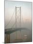 Forth Road Bridge Crossing the Firth of Forth Between Queensferry and Inverkeithing-Nigel Blythe-Mounted Photographic Print