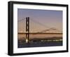 Forth Road Bridge, West Lothian, Fife, Near Edinburgh, Scotland, United Kingdom, Europe-Patrick Dieudonne-Framed Photographic Print