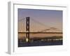 Forth Road Bridge, West Lothian, Fife, Near Edinburgh, Scotland, United Kingdom, Europe-Patrick Dieudonne-Framed Photographic Print