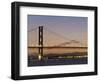 Forth Road Bridge, West Lothian, Fife, Near Edinburgh, Scotland, United Kingdom, Europe-Patrick Dieudonne-Framed Photographic Print