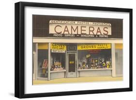 Forties Camera Shop-null-Framed Art Print