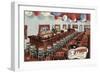 Forties Cocktail Lounge-Found Image Press-Framed Giclee Print