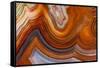 Fortifications Crazy Lace Agate-Darrell Gulin-Framed Stretched Canvas