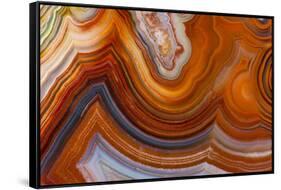 Fortifications Crazy Lace Agate-Darrell Gulin-Framed Stretched Canvas