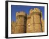 Fortifications in the Old Town, Rhodes Town, Rhodes, Dodecanese Islands, Greek Islands, Greece-Miller John-Framed Photographic Print