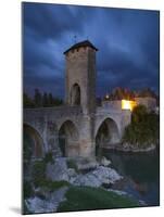 Fortified Bridge over the Gave De Pau, Orthez, Pyrenees-Atlantiques, Aquitaine, France-Doug Pearson-Mounted Photographic Print