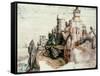 Fortified Castle-Albrecht Dürer-Framed Stretched Canvas