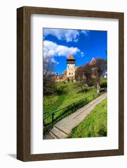 Fortified Church of Alma Vii-David Ionut-Framed Photographic Print