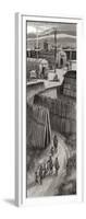 Fortified Huron Village-Ron Embleton-Framed Giclee Print