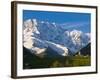 Fortified Village of Ushguli, Svanetia, in the Background Mount Shkhara, Georgia-null-Framed Photographic Print