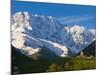 Fortified Village of Ushguli, Svanetia, in the Background Mount Shkhara, Georgia-null-Mounted Photographic Print