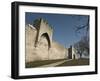 Fortified Wall and Entrance to the Medieval Town of Visby, Gotland Island, Southern Sweden-Kim Walker-Framed Photographic Print