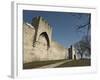 Fortified Wall and Entrance to the Medieval Town of Visby, Gotland Island, Southern Sweden-Kim Walker-Framed Photographic Print