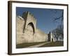 Fortified Wall and Entrance to the Medieval Town of Visby, Gotland Island, Southern Sweden-Kim Walker-Framed Photographic Print