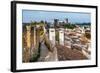 Fortified Wall in Obidos, Portugal-David Ionut-Framed Photographic Print