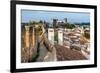 Fortified Wall in Obidos, Portugal-David Ionut-Framed Photographic Print