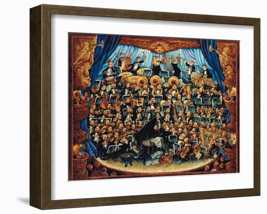 Fortissimo-Bill Bell-Framed Giclee Print