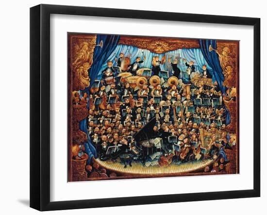 Fortissimo-Bill Bell-Framed Giclee Print