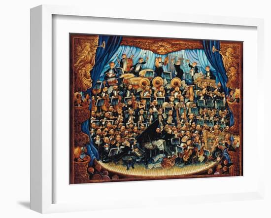 Fortissimo-Bill Bell-Framed Giclee Print