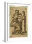 Fortitude, Between 1500 and 1610-Ugo da Carpi-Framed Giclee Print