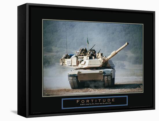 Fortitude - Tank on the Move-Jerry Angelica-Framed Stretched Canvas