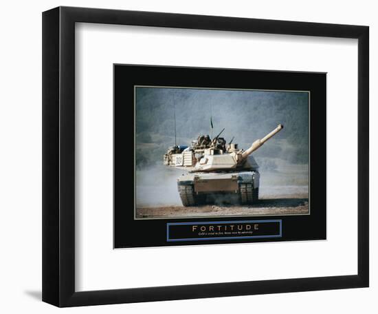 Fortitude - Tank on the Move-Jerry Angelica-Framed Photo