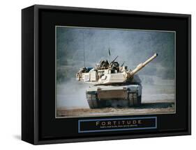 Fortitude - Tank on the Move-Jerry Angelica-Framed Stretched Canvas