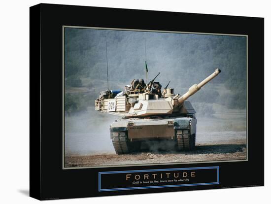 Fortitude - Tank on the Move-Jerry Angelica-Stretched Canvas