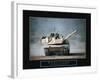 Fortitude - Tank on the Move-Jerry Angelica-Framed Photo