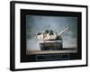 Fortitude - Tank on the Move-Jerry Angelica-Framed Photo