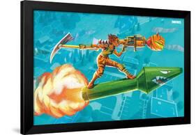 Fortnite - Multi- Rocket-null-Framed Standard Poster