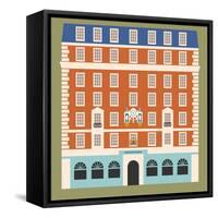 Fortnum And Mason, Piccadilly-Claire Huntley-Framed Stretched Canvas