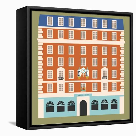 Fortnum And Mason, Piccadilly-Claire Huntley-Framed Stretched Canvas