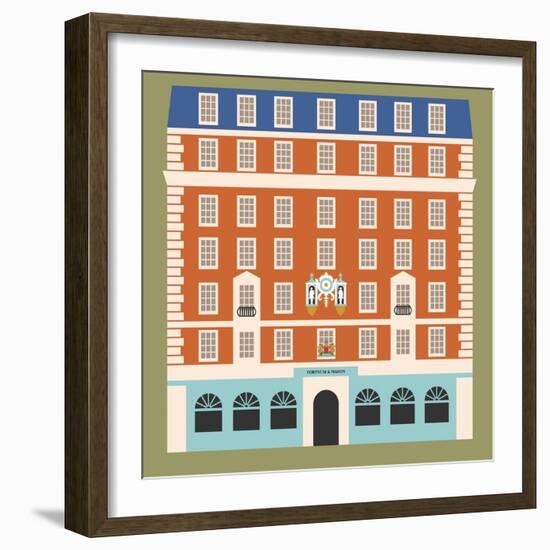 Fortnum And Mason, Piccadilly-Claire Huntley-Framed Giclee Print