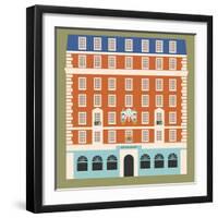Fortnum And Mason, Piccadilly-Claire Huntley-Framed Giclee Print