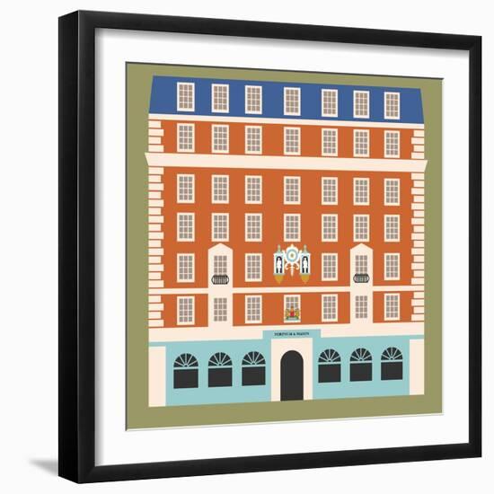 Fortnum And Mason, Piccadilly-Claire Huntley-Framed Giclee Print