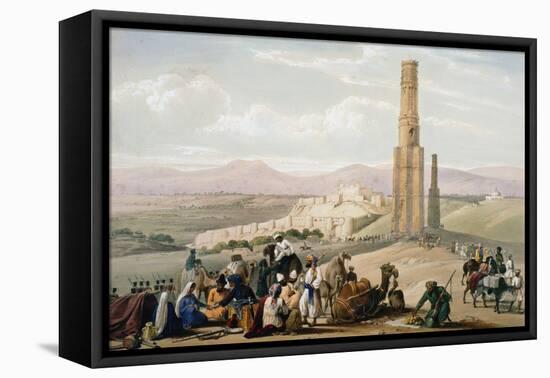 Fortress and Citadel of Ghanzi, First Anglo-Afghan War, 1838-1842-James Atkinson-Framed Stretched Canvas