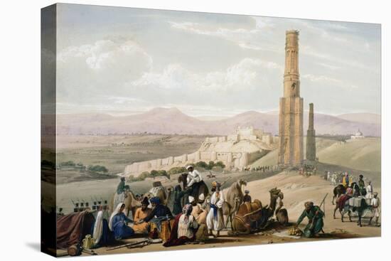 Fortress and Citadel of Ghanzi, First Anglo-Afghan War, 1838-1842-James Atkinson-Stretched Canvas