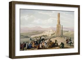 Fortress and Citadel of Ghanzi, First Anglo-Afghan War, 1838-1842-James Atkinson-Framed Giclee Print