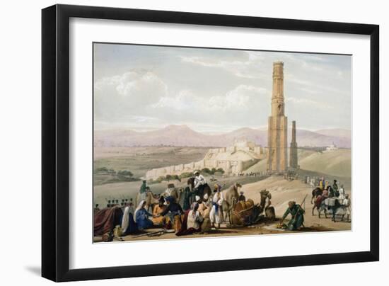 Fortress and Citadel of Ghanzi, First Anglo-Afghan War, 1838-1842-James Atkinson-Framed Giclee Print